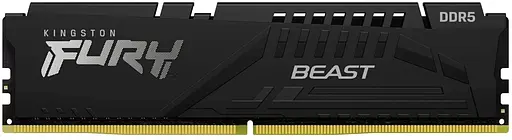 Память для ПК Kingston DDR5 64 ГБ KIT (32 ГБ x 2) 6000 FURY Beast Black EXPO - фото 3