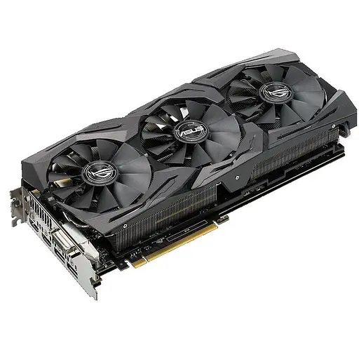 Видеокарта Asus GeForce GTX 1080Ti 11Gb Strix (ROG-STRIX-GTX1080TI-11G-GAMING) Б/У - фото 2