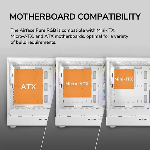 Корпус Cougar AIRFACE PURE PRO White (Airface Pure RGB (White)) - фото 12