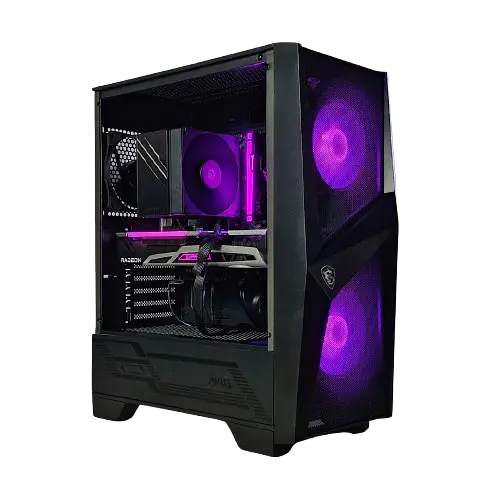 Ігровий ПК Shadow (RX 6700 XT 12GB / Intel Core i5 12400F / 16GB DDR4 / SSD 1TB)