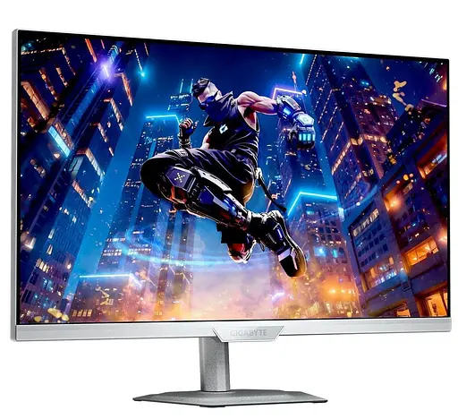 Монітор Gigabyte 27” M27Q2 QD ICE Gaming Monitor White QHD IPS 200Hz / OC 210Hz (M27Q2 QD ICE Gaming Monitor) - фото 3