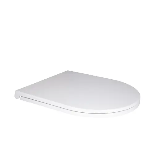 Сиденье для унитаза Qtap (Robin, Aries) с микролифтом Slim QT99HY2411W, Белый - фото 1