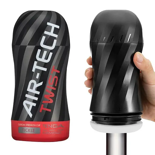 Мастурбатор Tenga Air-Tech Twist Tickle белый - фото 2