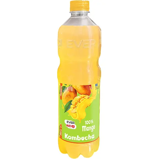 Напій комбуча Ever Aid 100% Mango слабогазований 0.75 л - фото 1