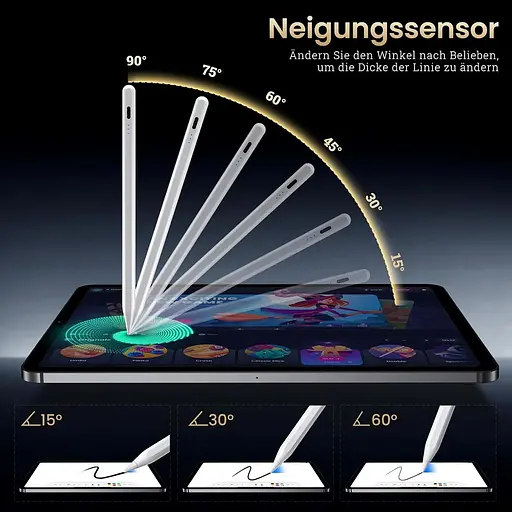 Белый стилус с быстрой зарядкой - фото 3