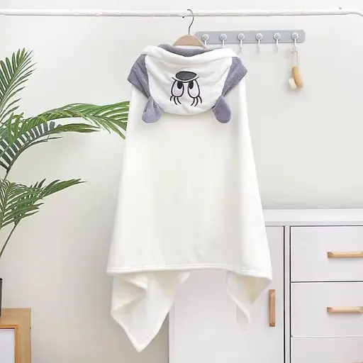 Дитячий рушник - куточок з капюшоном мікрофібра 140*70 см Міккі Маус - фото 2