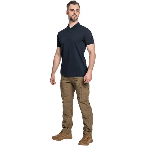 Футболка Pentagon Moth Piquet Polo Shirt L Midnight Blue - фото 2