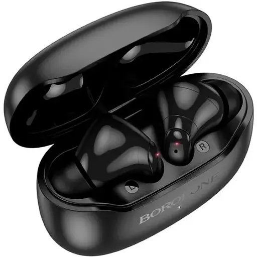 Навушники бездротові Borofone FQ1 Shine wireless BT headset чорні