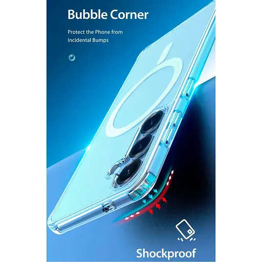 Чохол Dux Ducis Clin Mag with MagSafe для Samsung Galaxy S25 Plus Transparent [134547] - фото 12