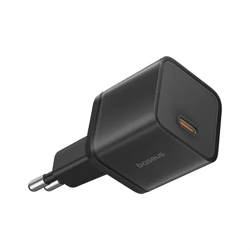 Мережевий зарядний пристрій Baseus GaN5S Fast Charger 1C 30W EU чорний P10162504113-00 - фото 3