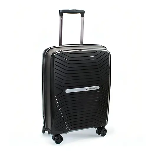 Набор чемоданов Unite Star 2в1 ABS-пластик с кодовым замком и телескопической ручкой черный (6071) - фото 2