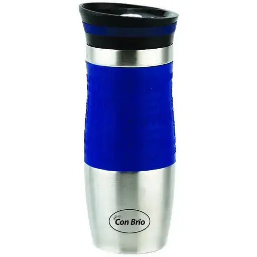 Термокружка Con Brio 380 мл синя (CB-364)