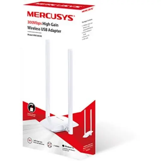 Сетевой адаптер Mercusys MW300UH - фото 3