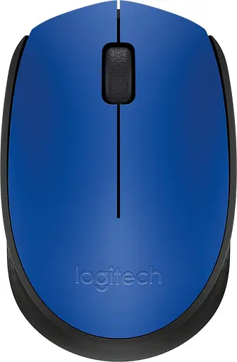 Миша Logitech M171 Wireless Mouse blue/black (910-004640) - фото 1
