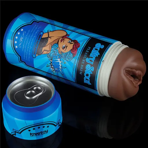 Мастурбатор Lovetoy Pleasure Brew Sultry Stout 19.8 см коричневий - фото 2