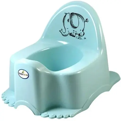 Горшок детский Tega Baby Elephant turquise - фото 1