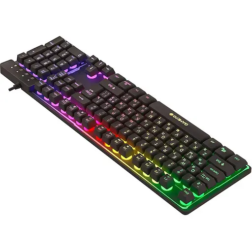 Клавіатура GamePro GK576 Nitro+ RGB USB Black (GK576) - фото 2