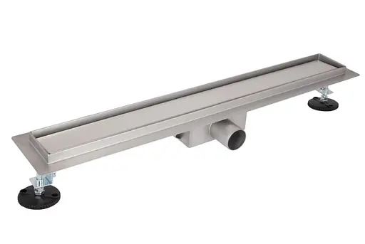 Линейный трап Qtap Taurus Tile900 из нержавеющей стали, с сухим затвором под плитку QTTAUTILE900 - фото 1