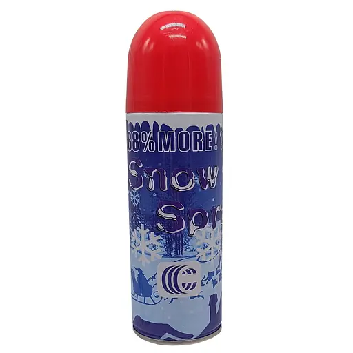 Искусственный снег в баллончике COLOR-IT 13-37(Red) 250 мл, красный - фото 1