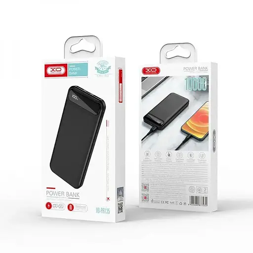 Портативний акумулятор XO PR136 20000 mAh чорний - фото 6