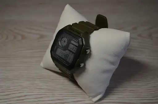 Чоловічий спортивний наручний годинник Skmei 1299 Зелений - фото 5