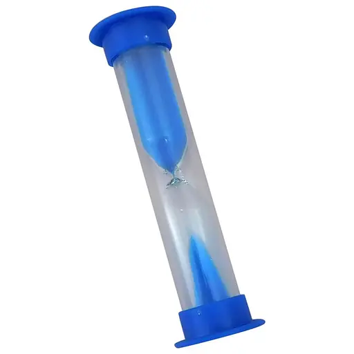 Пісочний годинник у безпечному пластиковому тубусі на 5 хвилин 81571 - фото 2