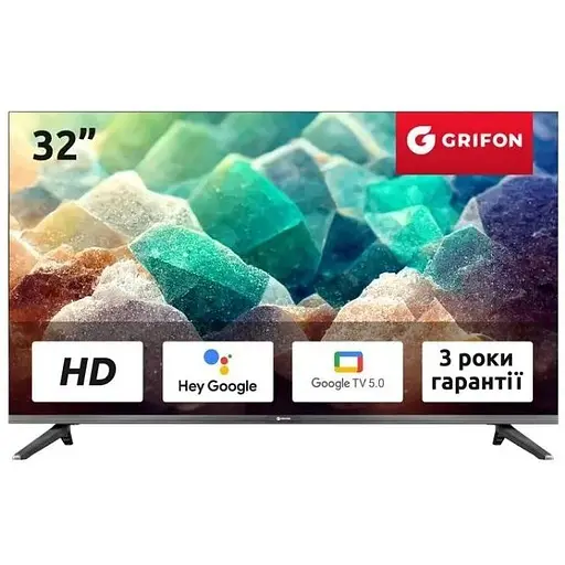 Телевизор Grifon диагональ 32" HD DV32HSB2