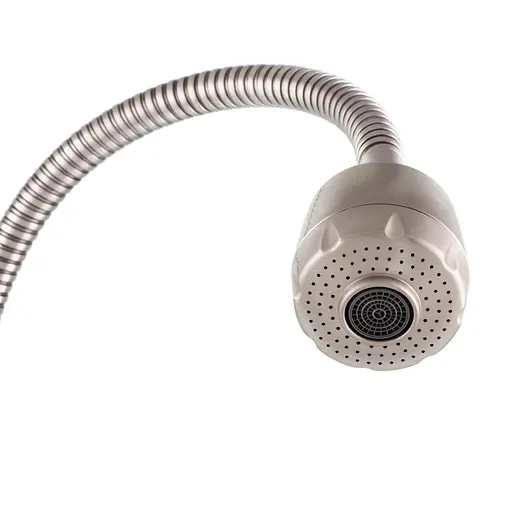 Смеситель для кухни Haiba SUS 011 с рефлективным изливом HB3912 Нержавеющая сталь - фото 2