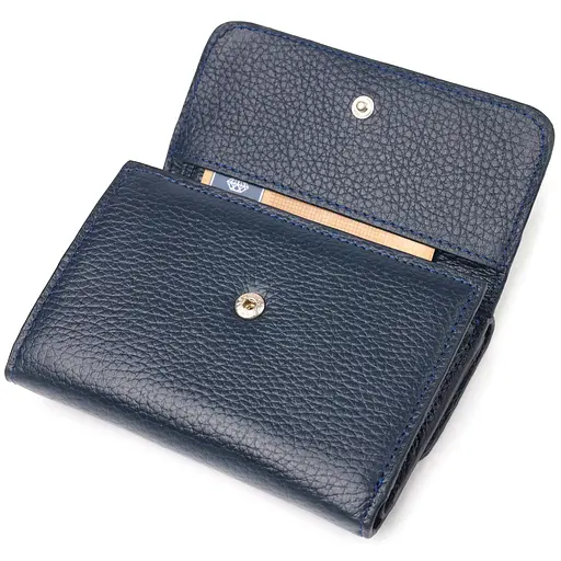 Женский кожаный кошелек Canpellini 12х8.7х1.5 см acs0025102 - фото 3