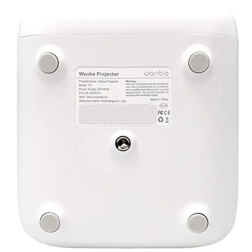 Портативный проектор Wanbo T4 / 1920x1080 / Android 9.0 / 450 ANSI lm / Wi-Fi / Bluetooth - фото 9