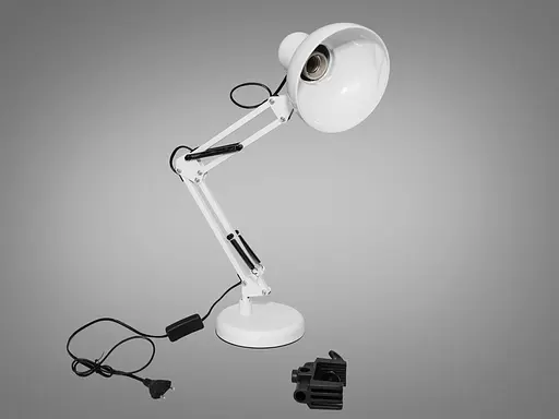 Стильная белая настольная лампа Pixar - фото 1