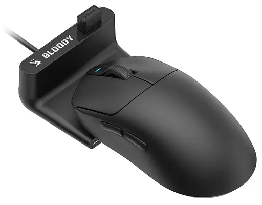 Мышь Bloody R77 Ultra Dock Black (R77 Ultra Dock (Black)) - фото 1
