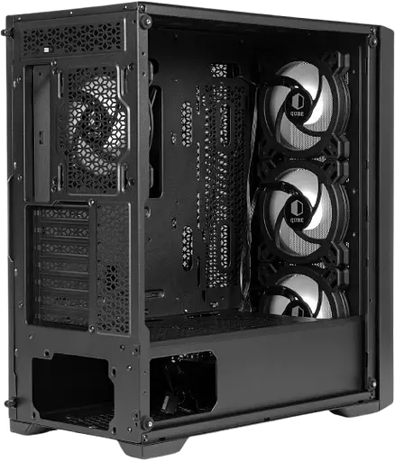 Корпус QUBE ARGON Black (ARGON_F1NU3) - фото 2