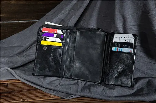 Кожаный кошелек Bexhill 9х13.5х2 см acs0029305 - фото 4