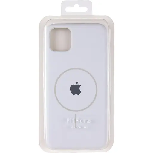 Чохол Epik Silicone Case Full Protective AA with MagSafe для Apple iPhone 11 Pro Max 6.5 Білий/White - фото 6
