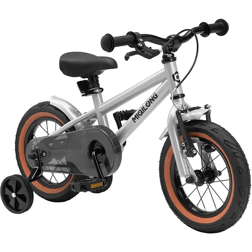 Дитячий велосипед Miqilong ST 12" сріблий (RBB-ST12-SILVER)
