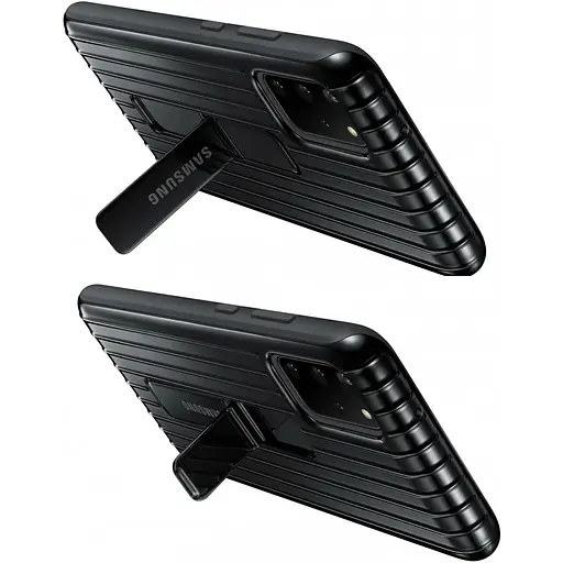 Оригінальний чохол Samsung для Galaxy S20 Plus (6.7") Protective Rugged Standing Cover Black (EF-RG985CBEGRU) - фото 10