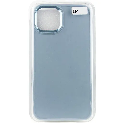 Чохол Epik TPU Bonbon Metal Style для Apple iPhone 14 Plus 6.7 Блакитний/Mist blue - фото 6