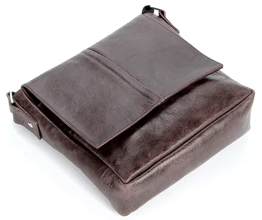 Шкіряна чоловіча сумка SHVIGEL 21х22,5х8 см sum0023496 - фото 6