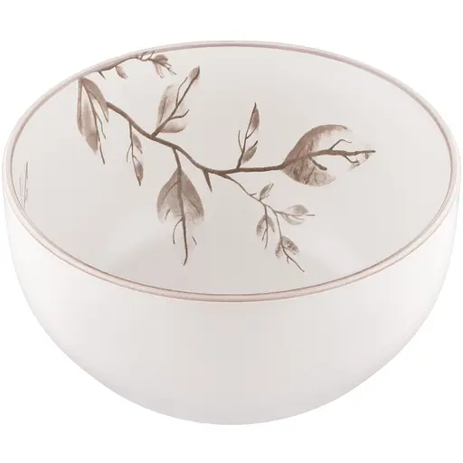 Салатник Ardesto Asti 670 мл 14.2 см біло-бежевий (AR1414AB) - фото 3