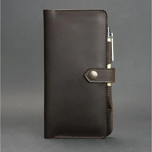 Кожаный тревел-кейс 4.0 темно-коричневый - фото 6