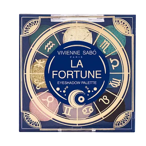 Палетка теней для век Vivienne Sabo La fortune 9 цветов, тон 01, 7г (8000019524870) - фото 2