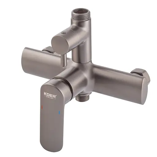 Душова система Koer KB-52028-07, 2 функції KR5312, Графіт - фото 4