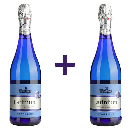 Алкогольный напиток Latinium Sparkling 8.5% 1.5 л (2 шт. х 0.75 л) - фото 1
