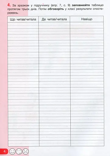 Робочий зошит з української мови та читання. 3 клас. Частина 1. До підр. Іщенко О. Л., Іщенко А. Ю. - фото 4