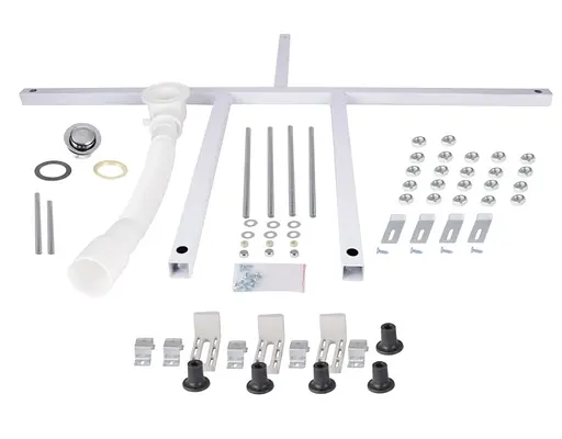 Набор Lidz Душевая кабина Latwa SC90x90.SAT.MID.FR полукруглая, стекло Frost 4 мм + Душевой поддон Kapielka ST90x90x26, с панелью - фото 13