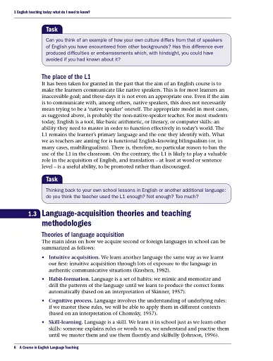 A Course in English Language Teaching - фото 7