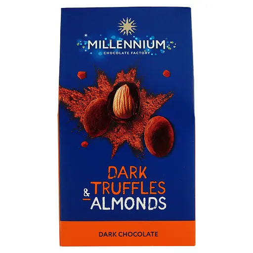 Конфеты Millennium миндаль в черном трюфеле 100 г (872071)