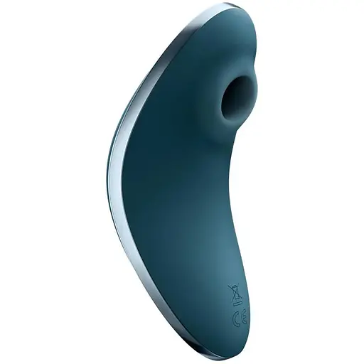 Вакуумний стимулятор клітора з вібрацією Satisfyer Vulva Lover 1 блакитний