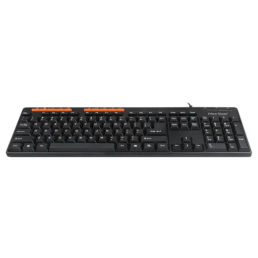 Клавиатура MeeTion USB Multimedia Keyboard K600M RU/EN раскладки - фото 1